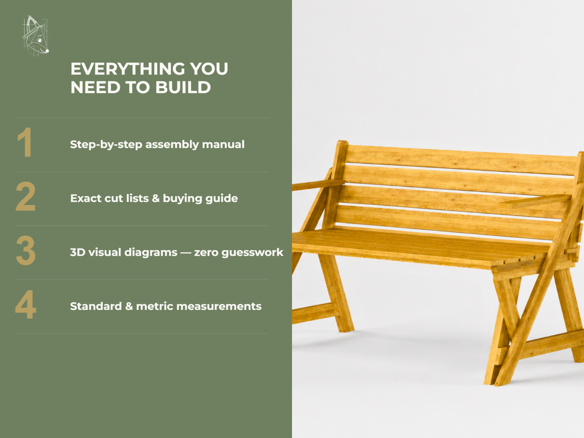 The Modern Convertible Bench