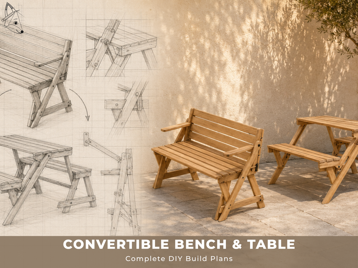 The Modern Convertible Bench